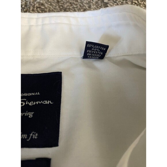 Ben Sherman Stretch Button-Down Shirt – Tailored Slim Fit (Men’s M) - Picture 7 of 7